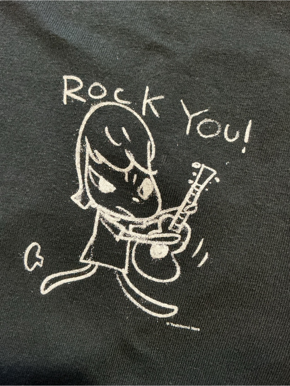 Yoshitomo Nara Rock You California Fire Aid Concert Graphic L/S T-Shirt